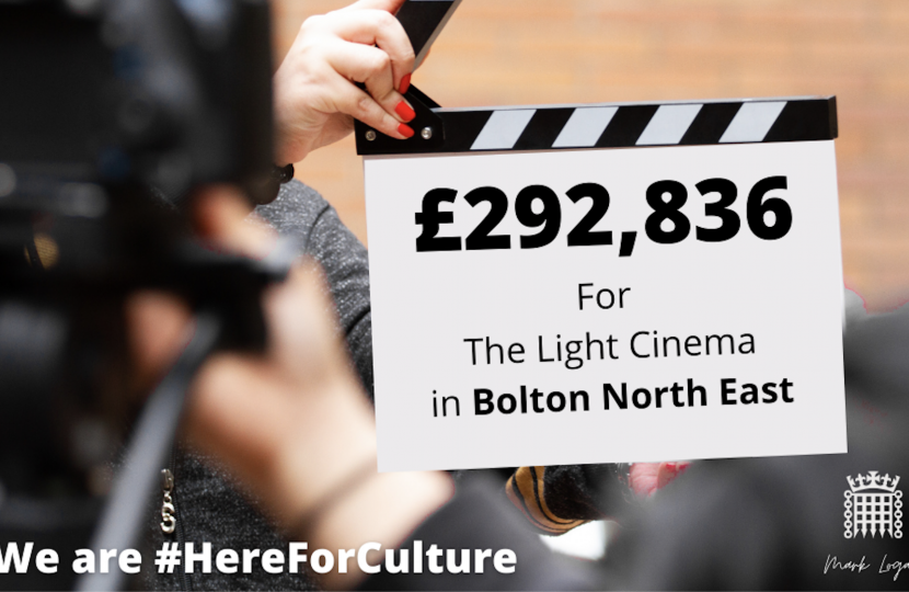 Here for Culture in Bolton North East 