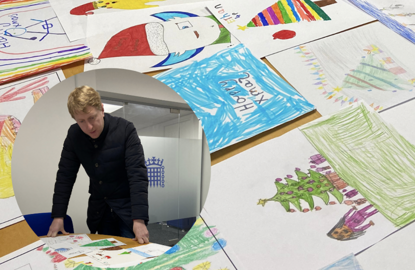 Mark Logan MP launches Christmas Card Competition 